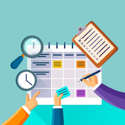 exam time-table in vidya school management software